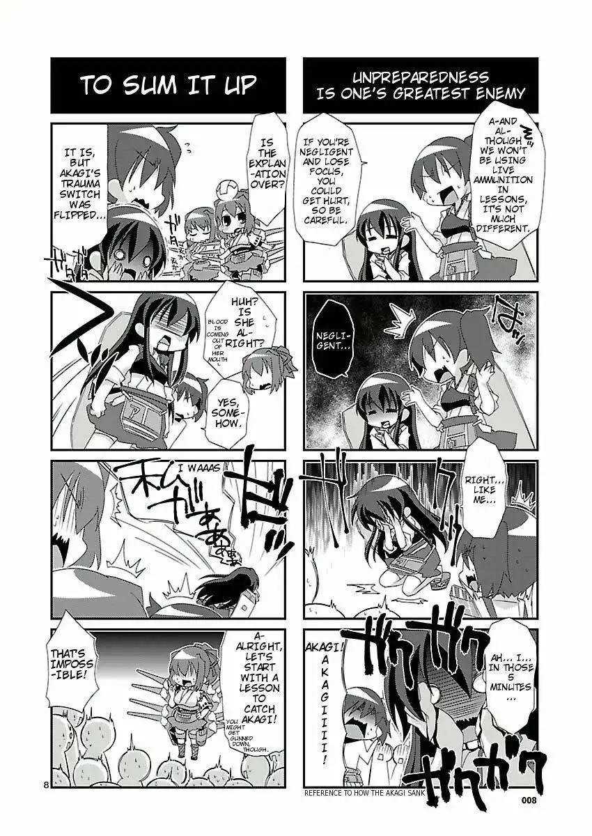 Kantai Collection - Kankore - 4-koma Comic - Fubuki, Ganbarimasu! Chapter 1 8